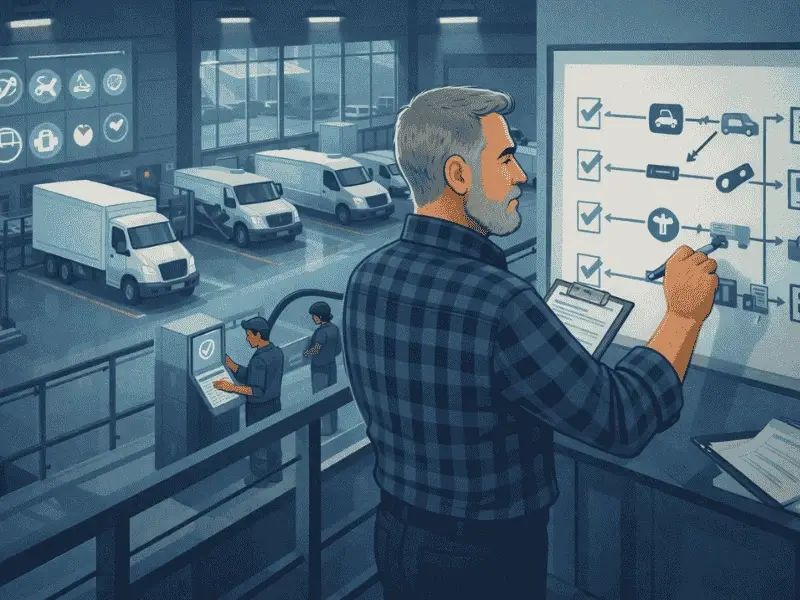 How to Track Fleet Maintenance Without Extra Staff: A Smarter, Automated Approach