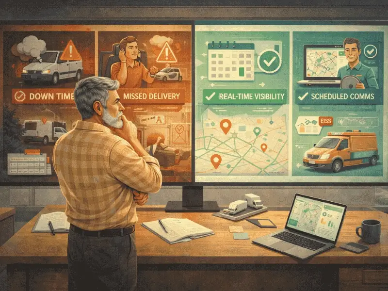 Common Reasons Fleet Schedules Fail in Growing Businesses (and How to Fix Them)