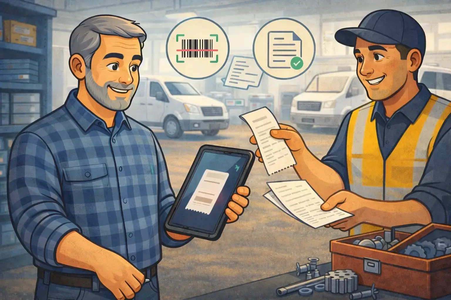 Scanning (Barcodes, Receipts, and Invoices) for Fleets: A Practical Guide 