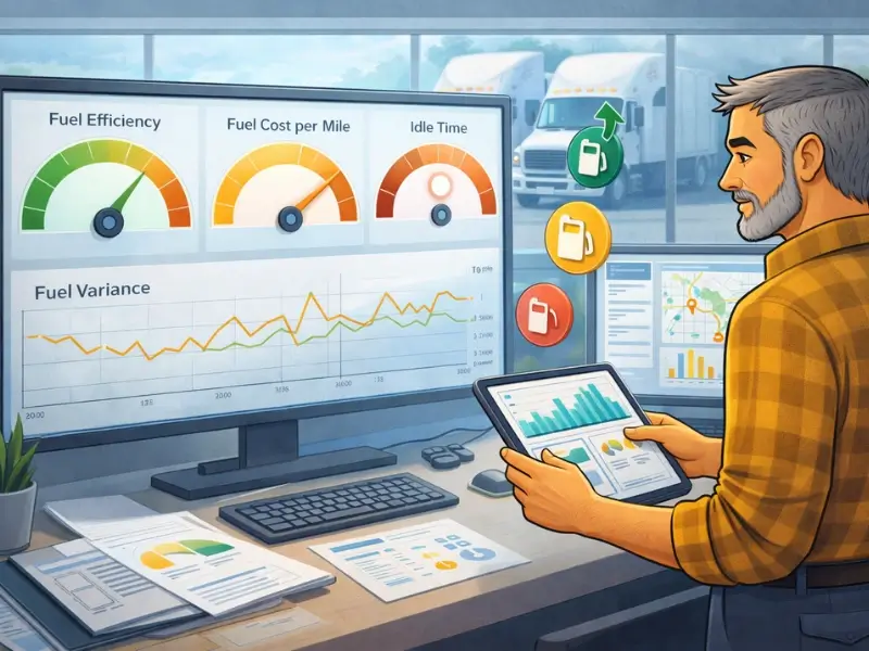 Fuel KPIs for Fleets: A Practical Guide to Monitoring and Reducing Fleet Fuel Costs