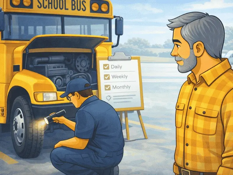 Bus Maintenance Checklist: A Complete Guide to Safer, Efficient Fleet Operations