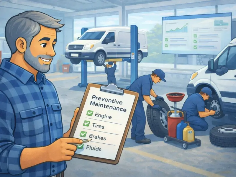 Preventive Maintenance Checklist for Fleets
