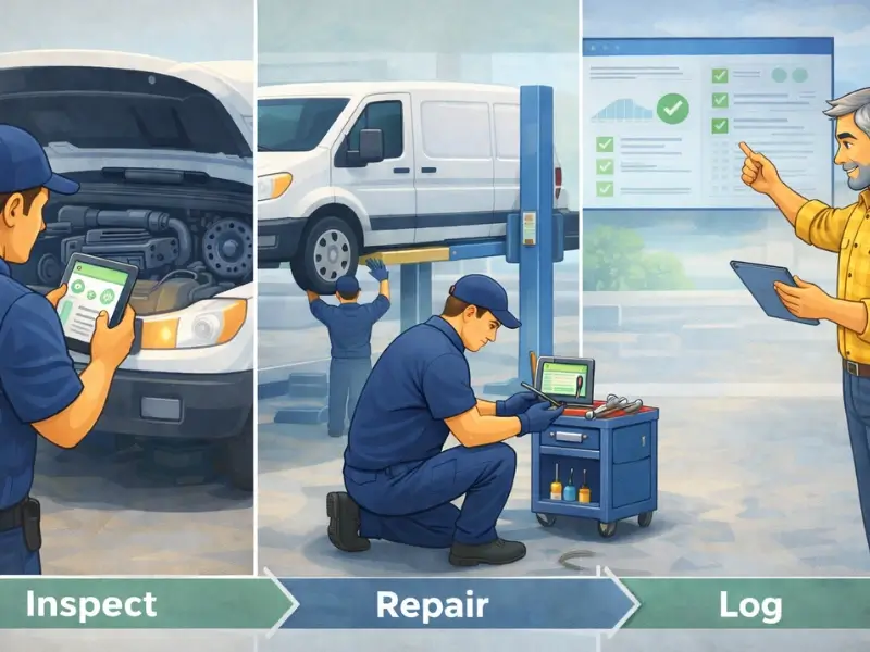 Fleet Maintenance Technician: Roles, Skills, Workflow