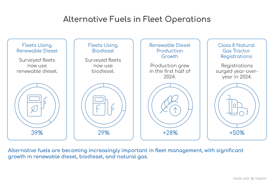 alternative fuels in fleet operations