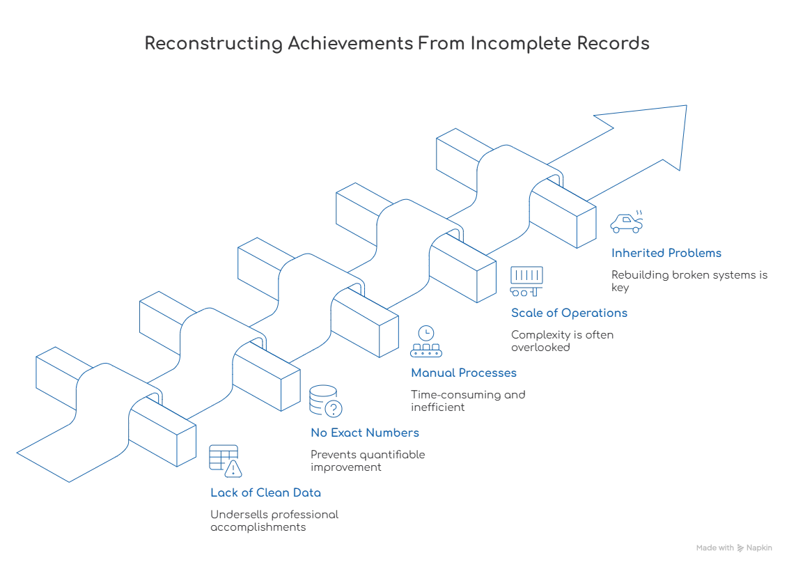 Reconstruct Achievements From Incomplete Records