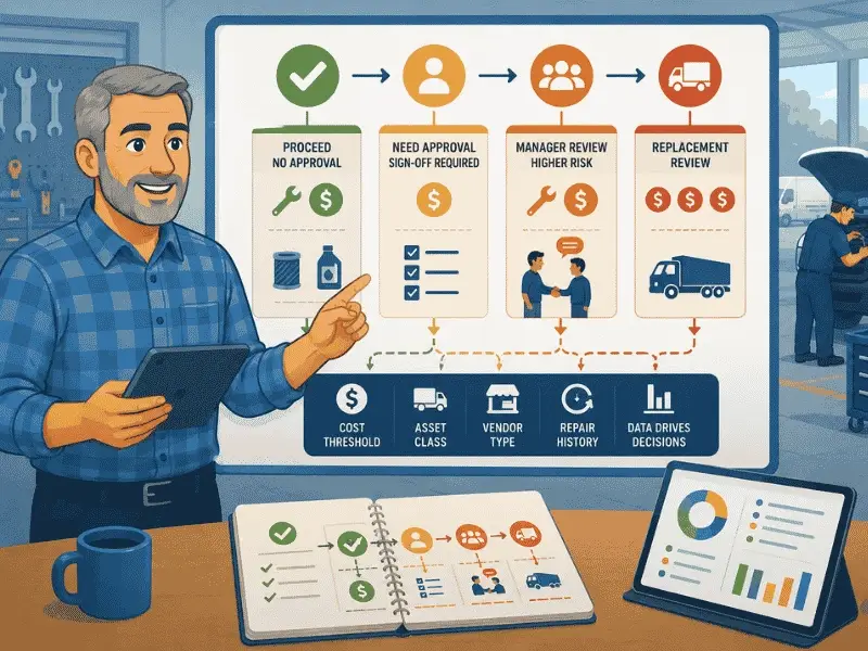 Fleet Repair Approval Workflows: How to Control Cost Without Slowing Down the Shop