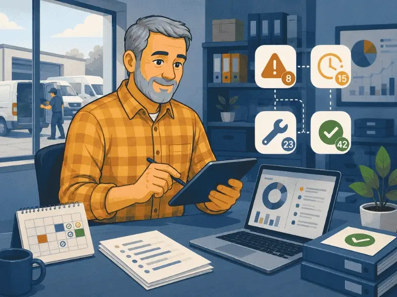 How to Control Fleet Maintenance Backlog Before It Becomes Downtime