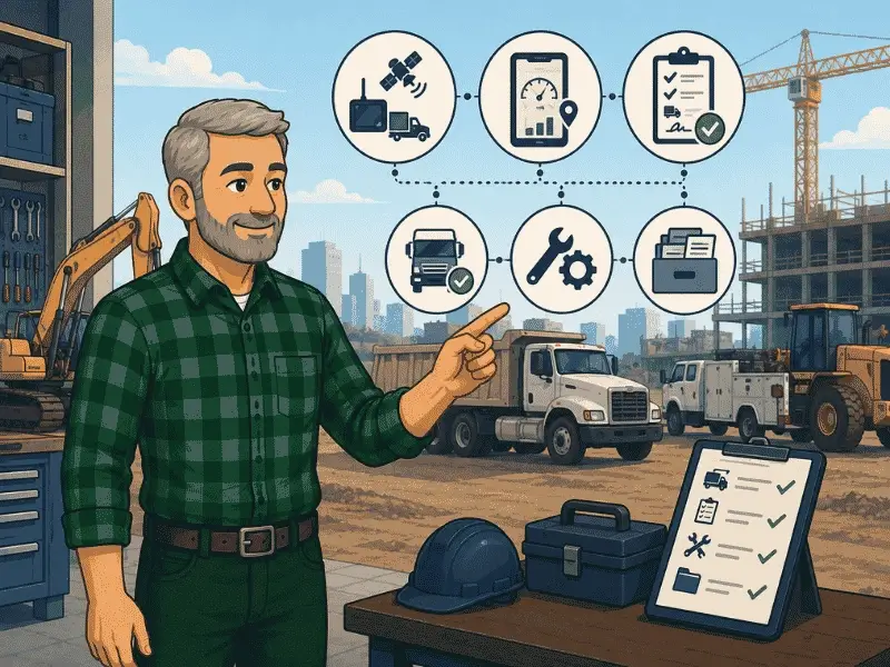 How to Automate Construction DOT Audits with Simply Fleet and Geotab