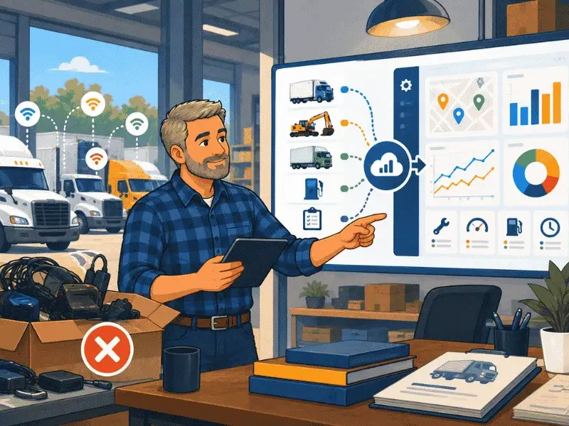 Why Mixed Fleets are Ditching the Hardware for Unified Data