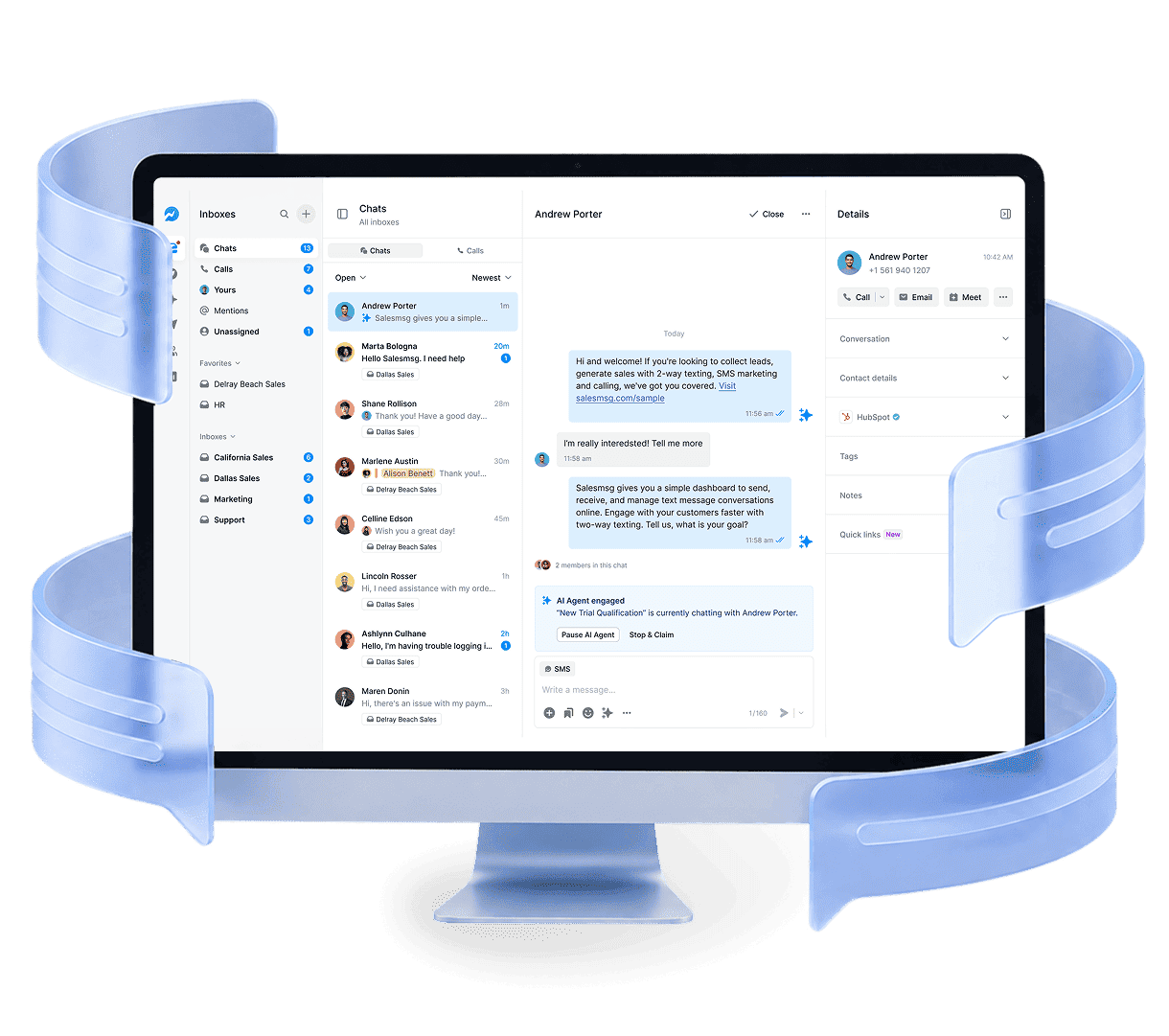SMS marketing platform for business
