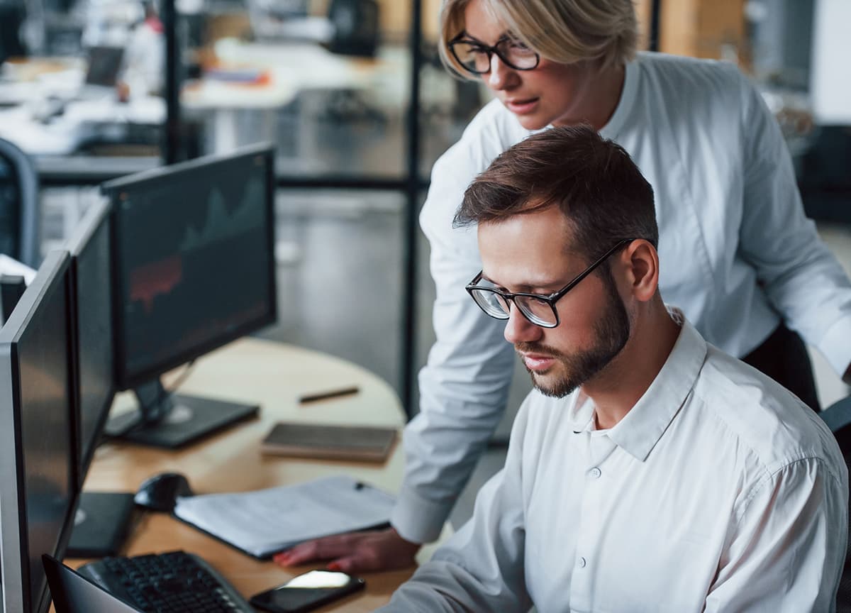 Front-end web app developers
