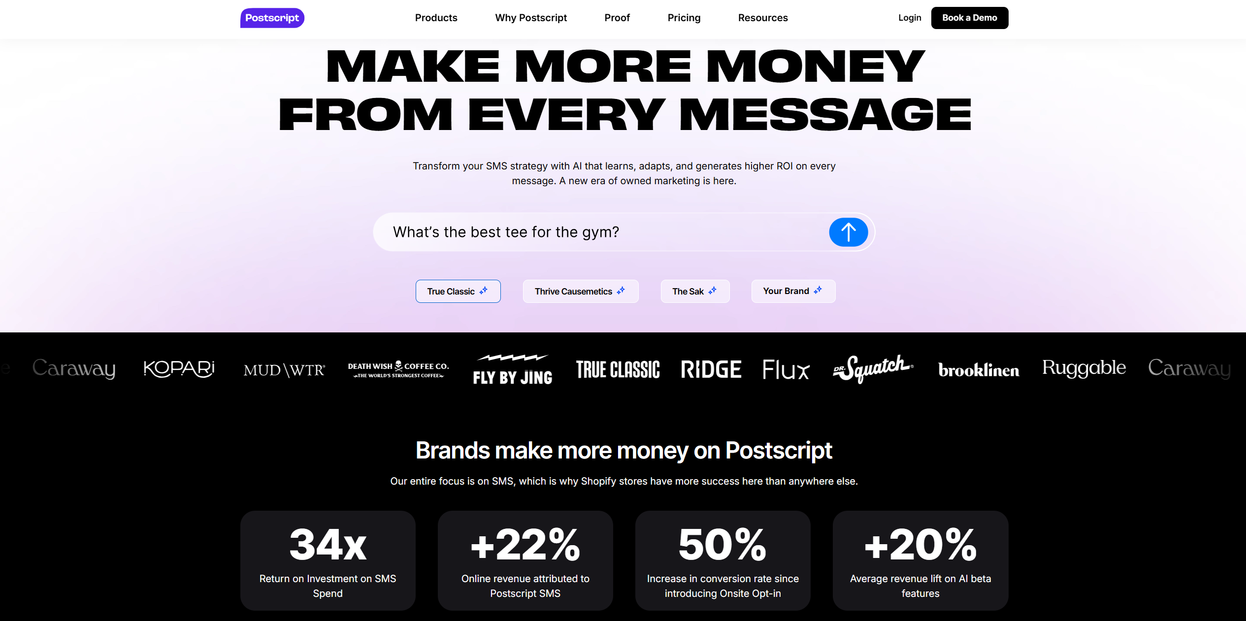 Postscript is a solid sms marketing platform for Shopify stores