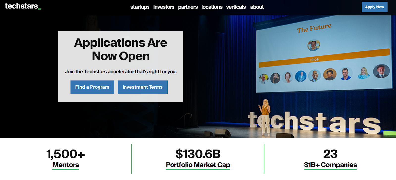 Techstars - best for mentor-driven growth in specialized sectors like ConstructionTech and Field Operations