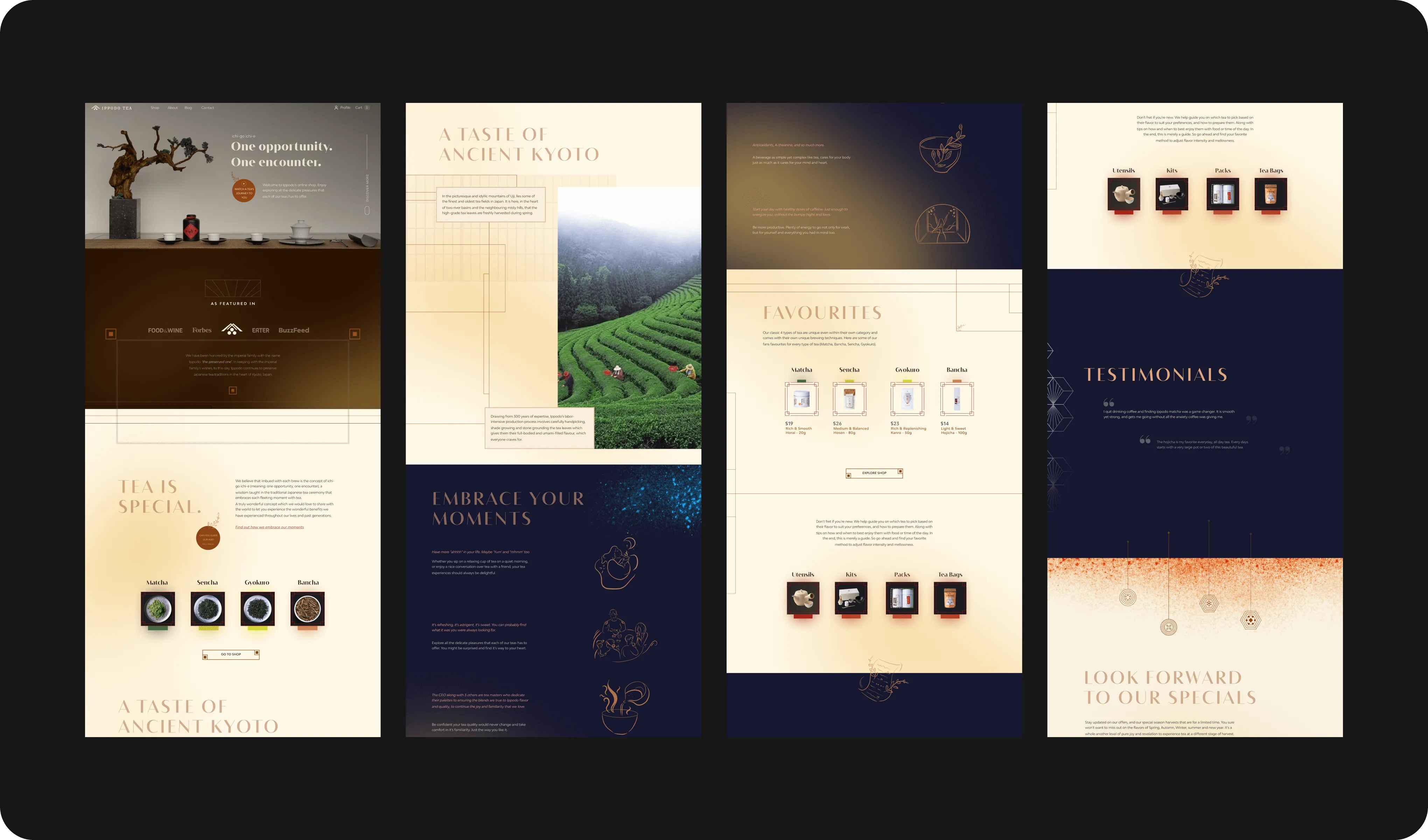 Desktop screenshot collection