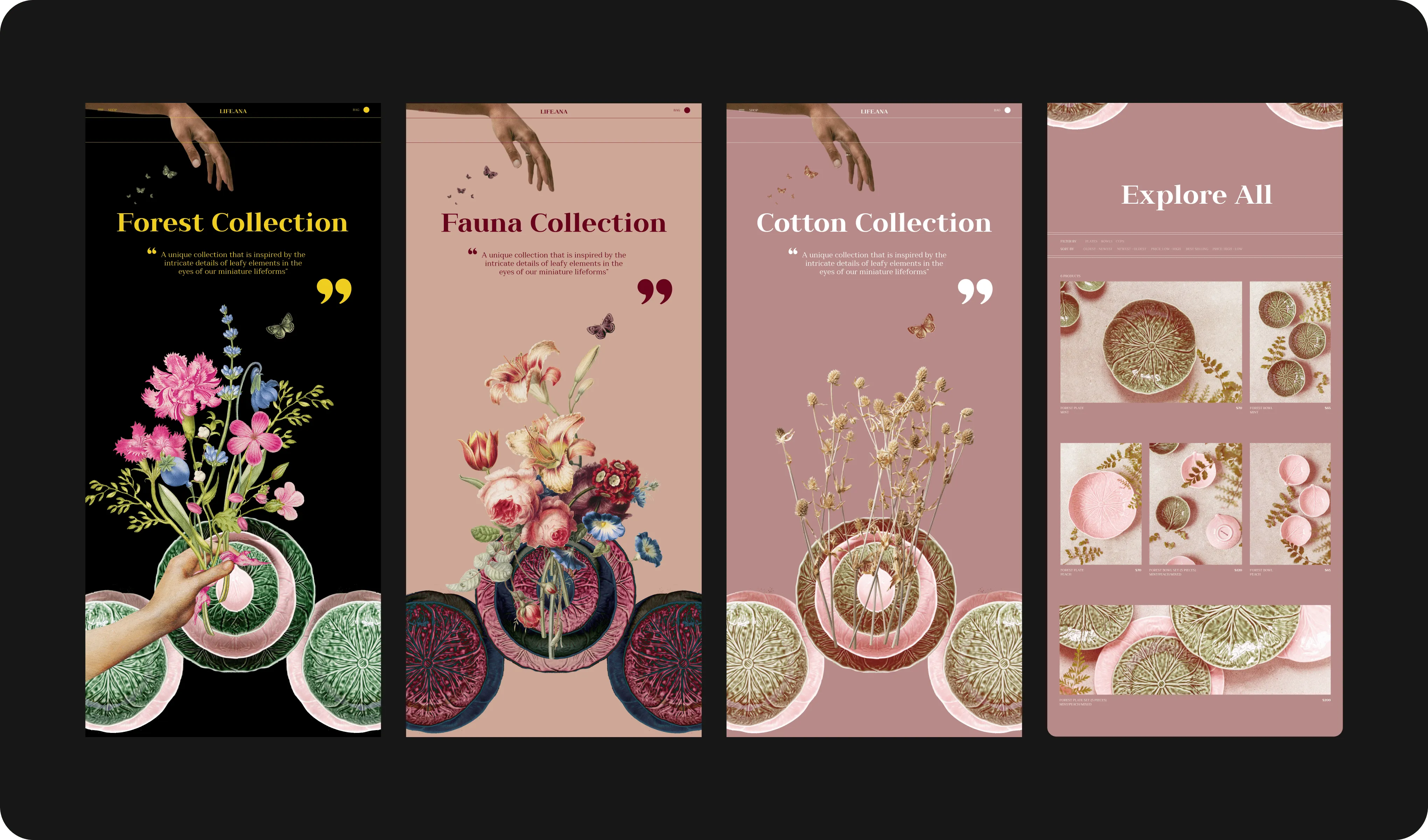 Desktop screenshot collection