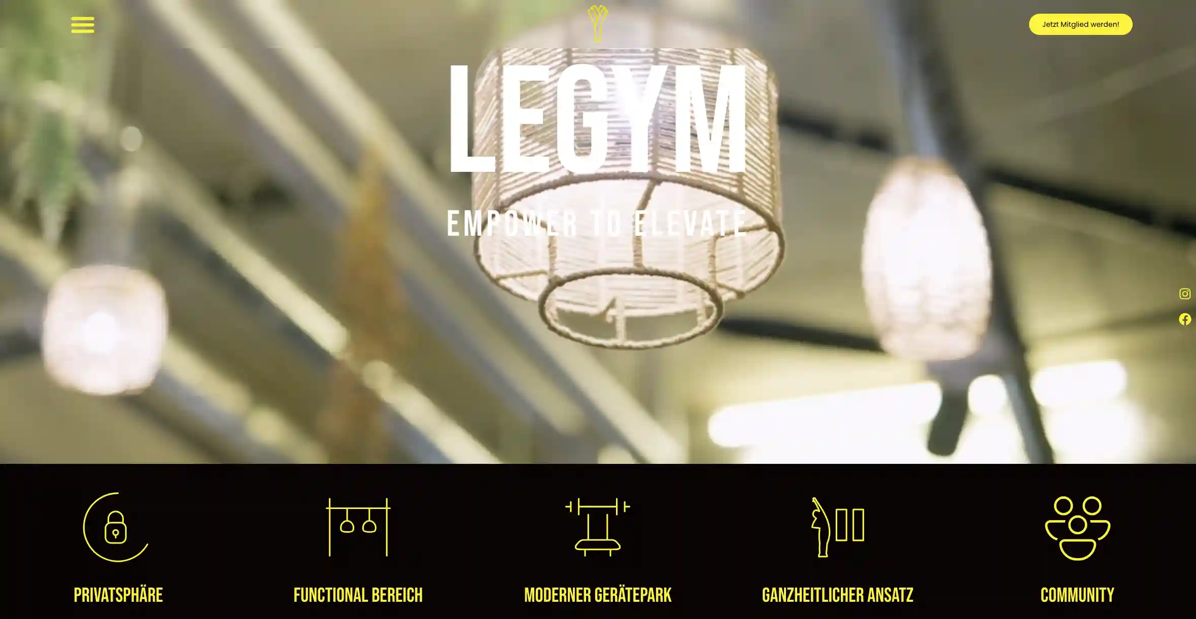 Referenz 27media Homepage LEGYM