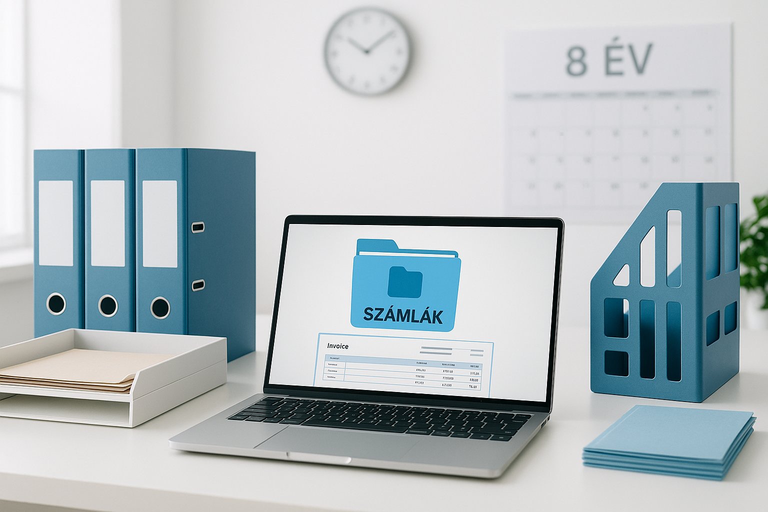 Számlák megőrzése: Kötelező időtartamok és szabályok vállalkozásoknak