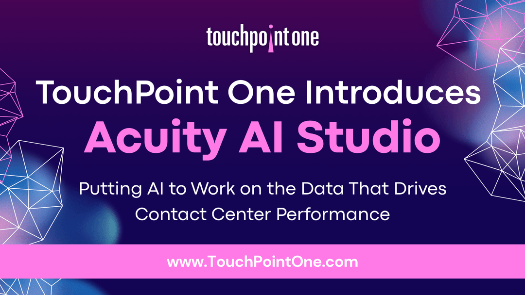 TouchPoint One Introduces Acuity AI Studio: Putting AI to Work on the ...