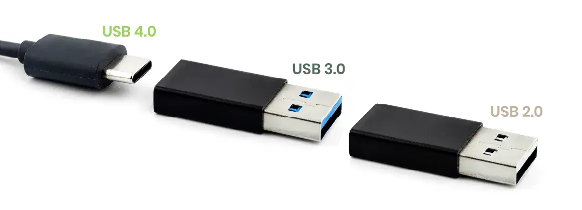 Type-C 充電線是什麼？什麼是 USB PD 3.0？USB 2.0 速度、USB 3.0 速度、USB 4.0 速度規格比較