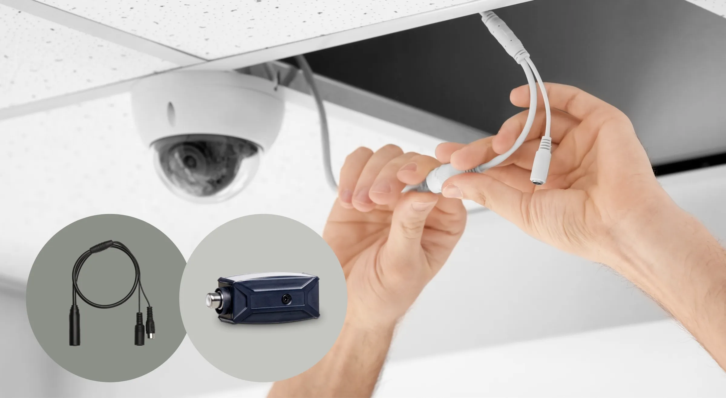 Audio surveillance microphone using with extender to extend distance up to 600M
