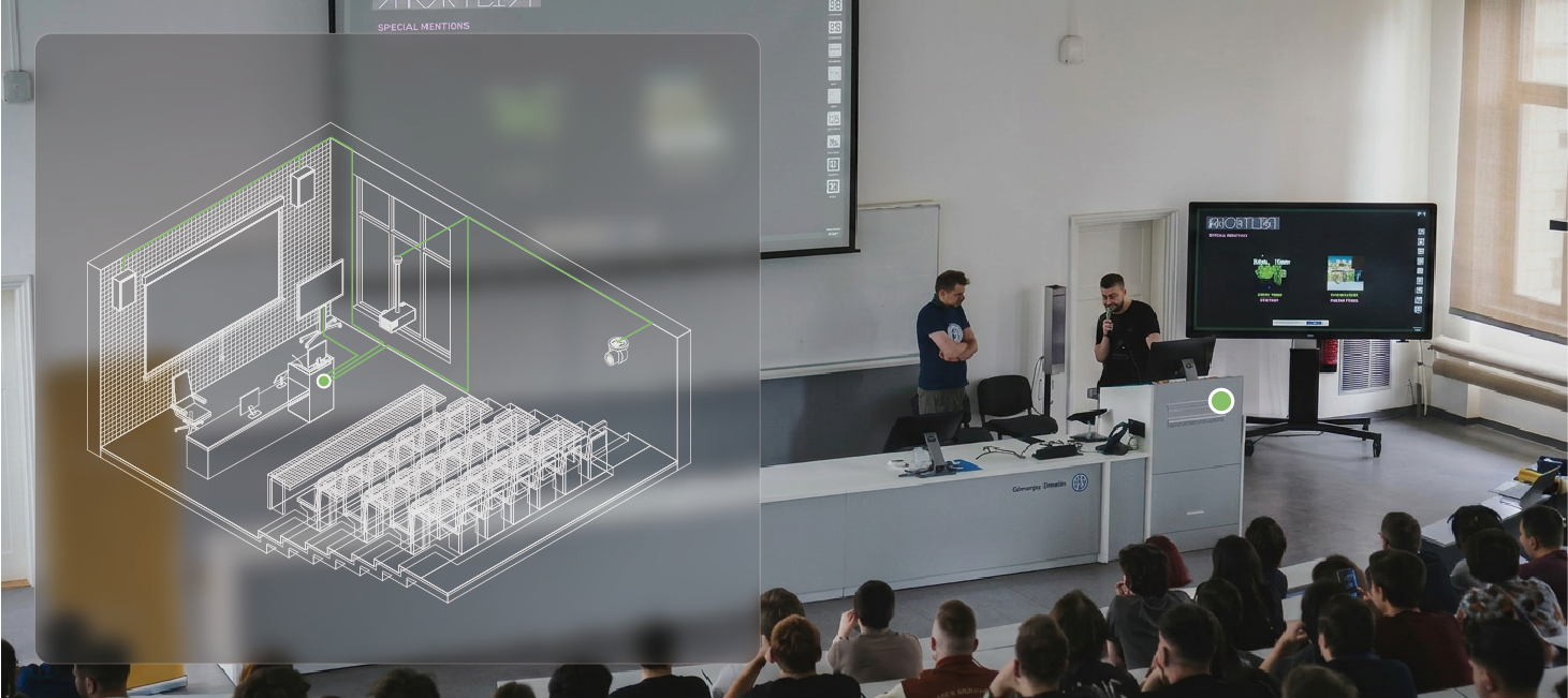 Switch-Centric AVoIP Design for a University Hybrid Training Room