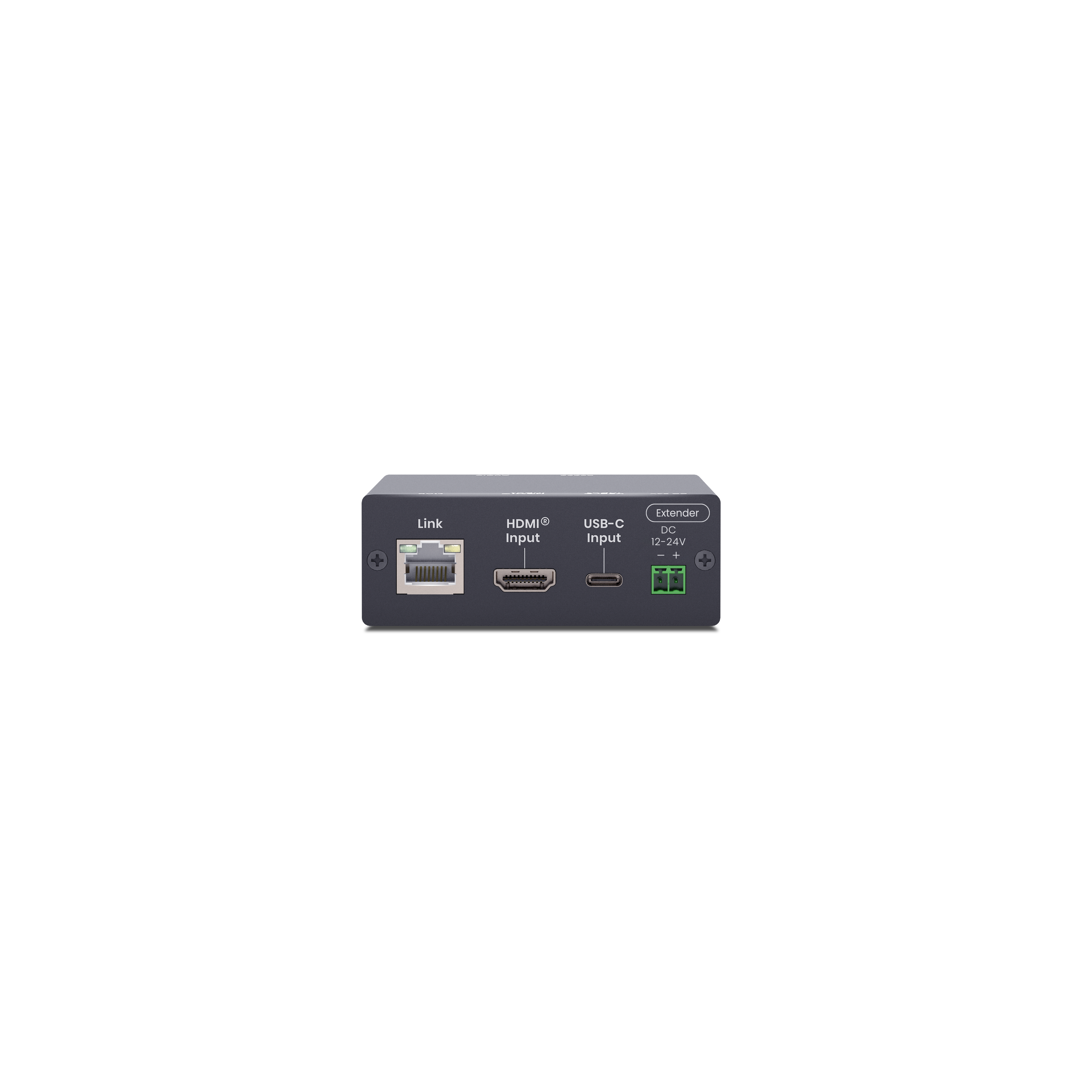 4K60Hz HDMI® & USB-C Over CAT6 Extender with 100W PD｜SC&T HUE01-4K6G