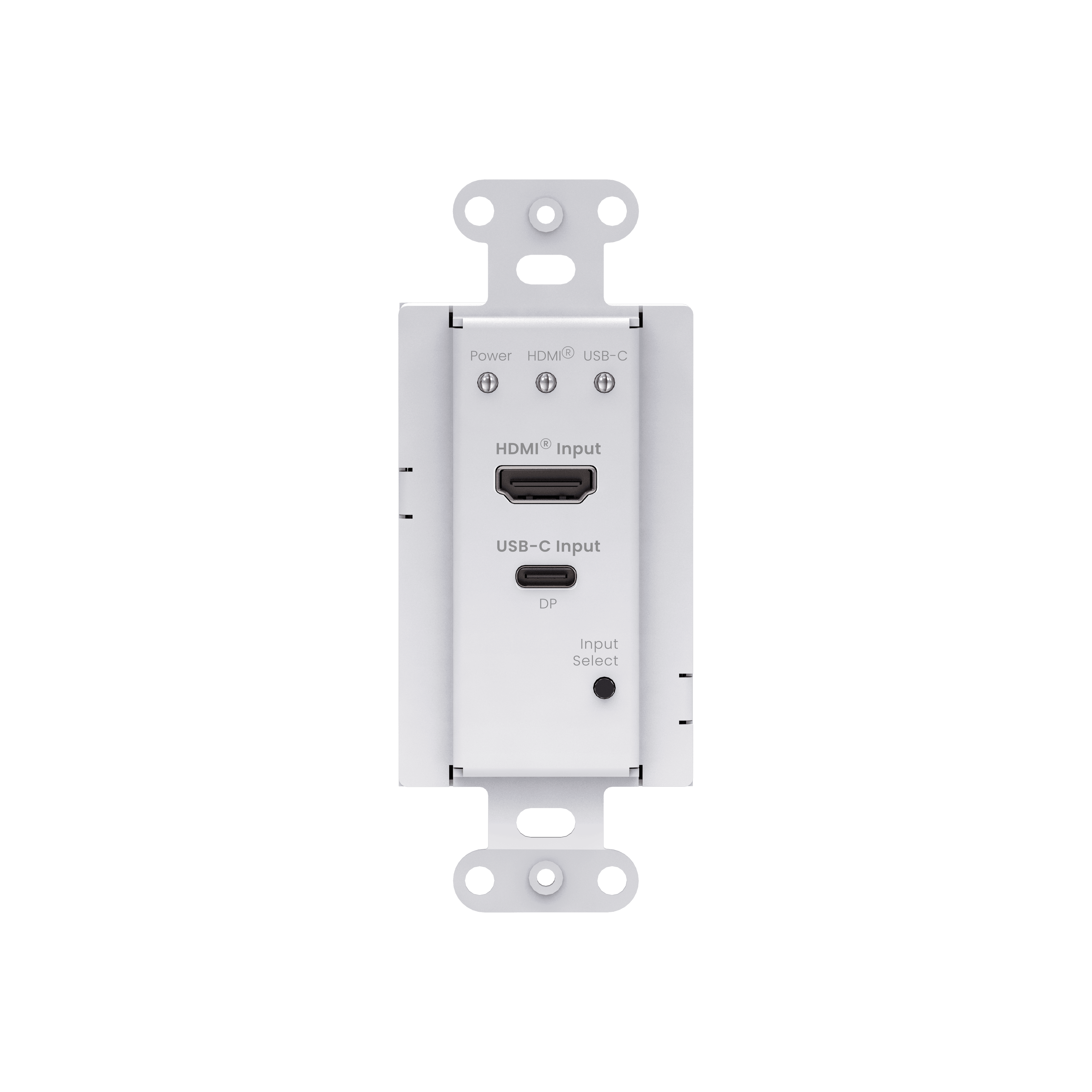 4K60 HDMI & USB-C Wall Plate Extender - HDMI Wall Plate Extender