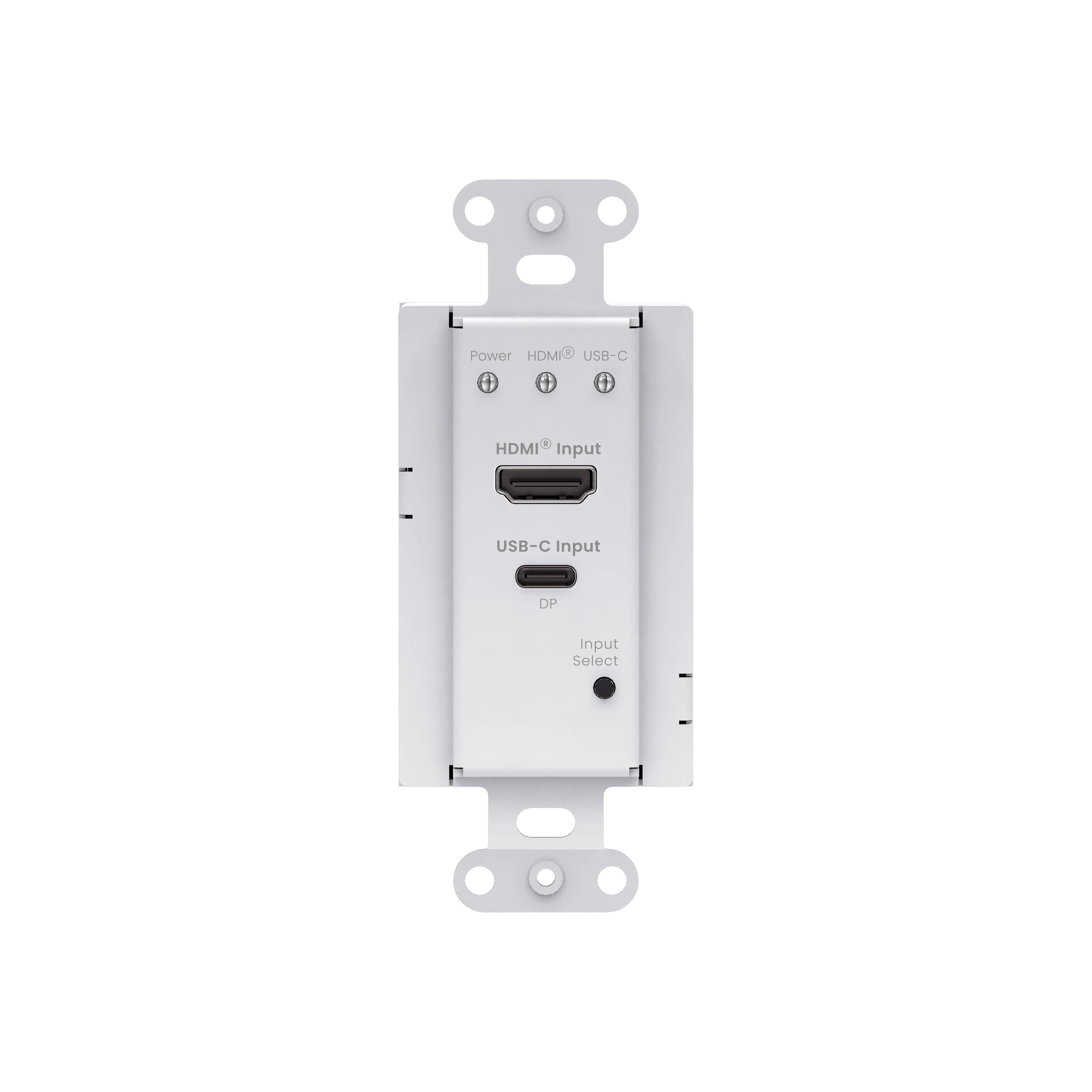 4K60 HDMI & USB-C Wall Plate Extender - HDMI Wall Plate Extender