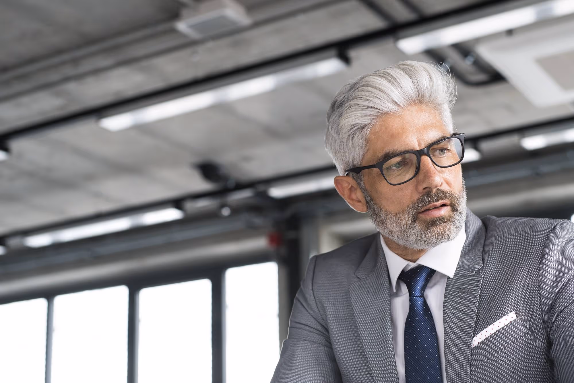 A financial services professional discussing lead generation for financial services service.
