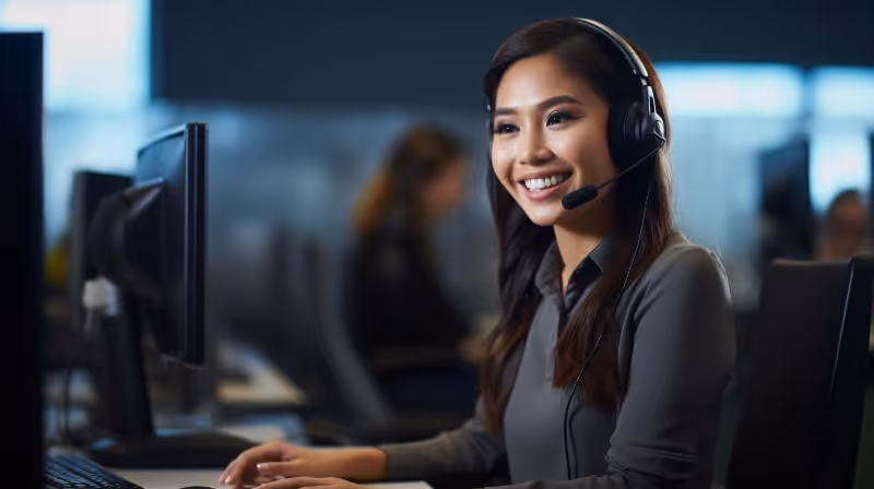 a virtual assistant working for a financial services firm