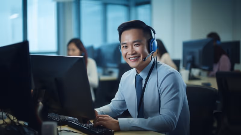 a virtual assistant working at a saas platform