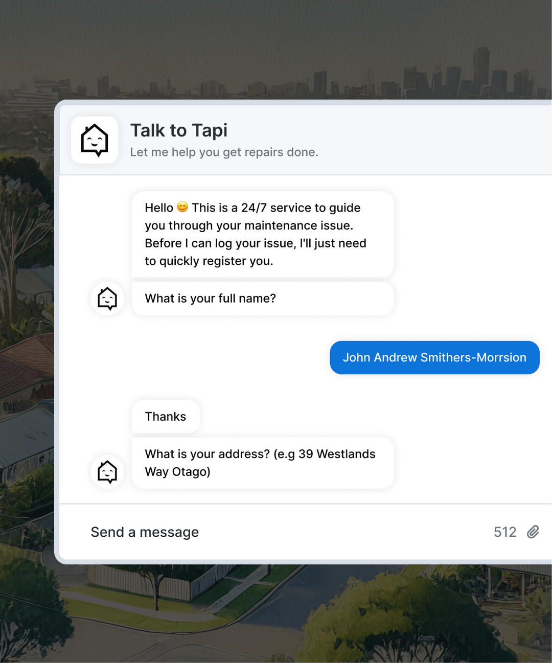 Tapi Application Tapi - Property Maintenance Software