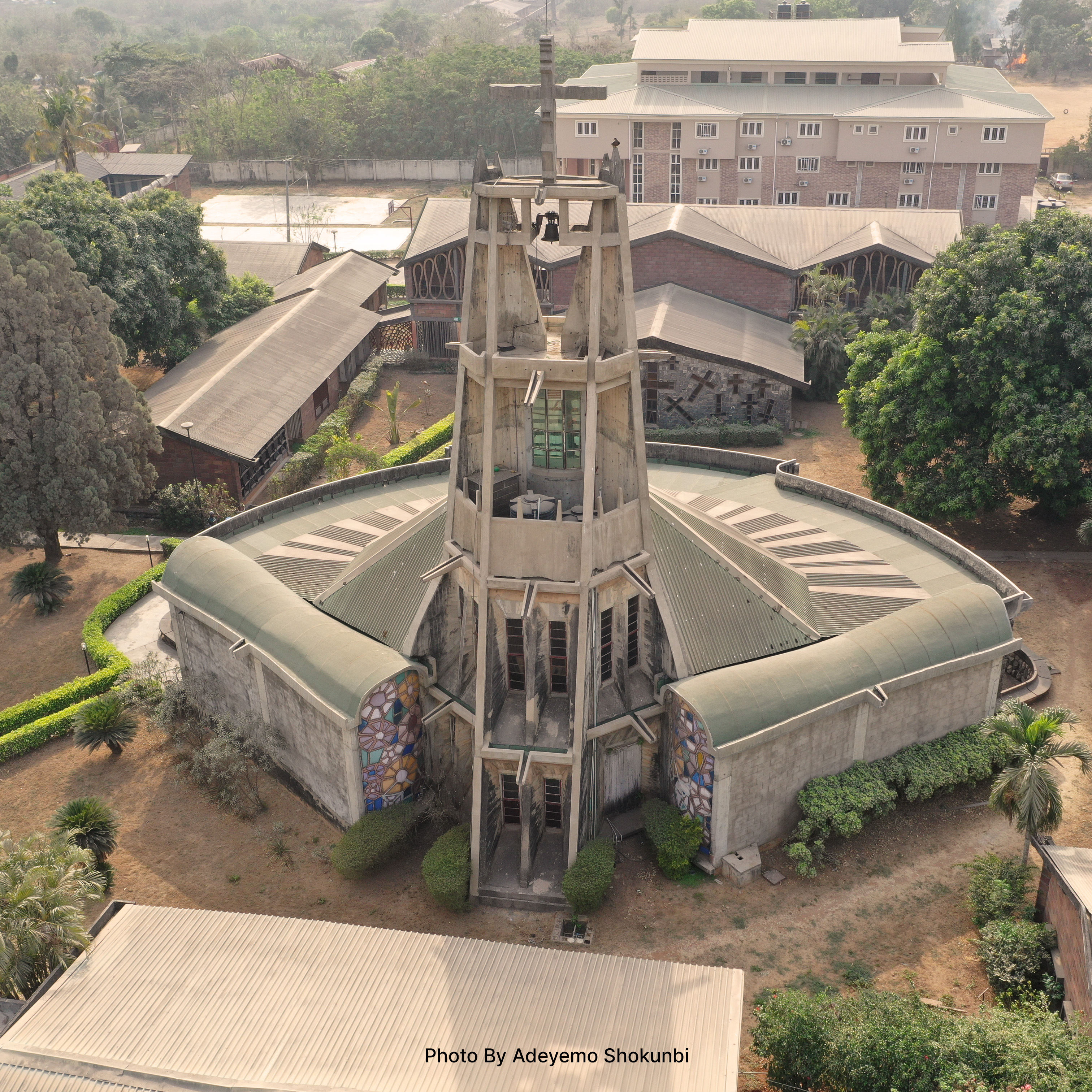 Cover image for the digitisation of the Dominican Chapel in Ibadan, Nigeria, designed by Demas Nwoko.