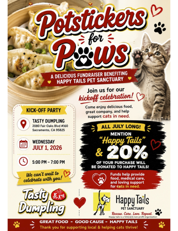 Potstickers for Paws
