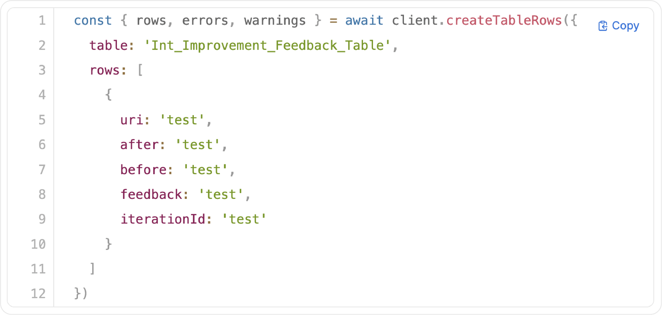 Displaying Data Programmatically Botpress Tables: build reliable bots with structured data