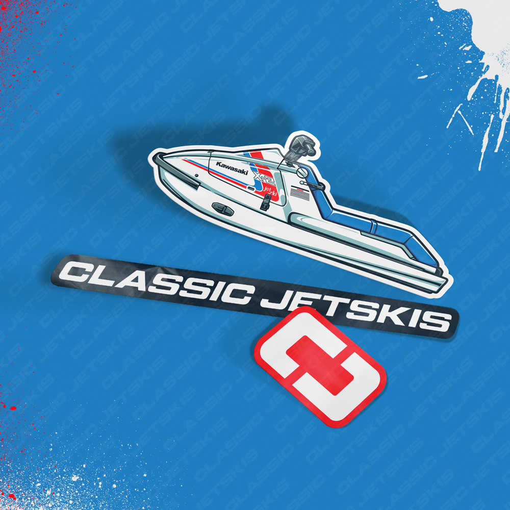 Kawasaki X2 1986 - Sticker Set