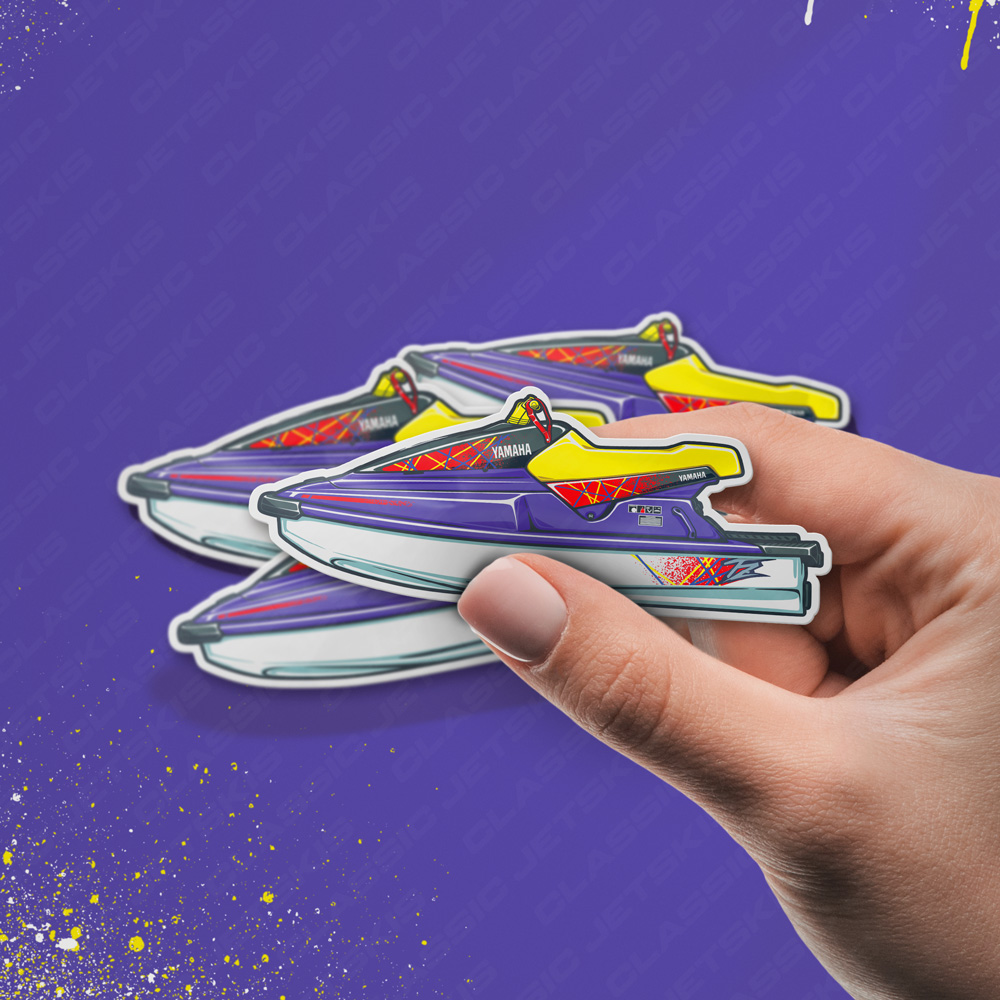 Yamaha Wave Blaster 1994 - Sticker Set