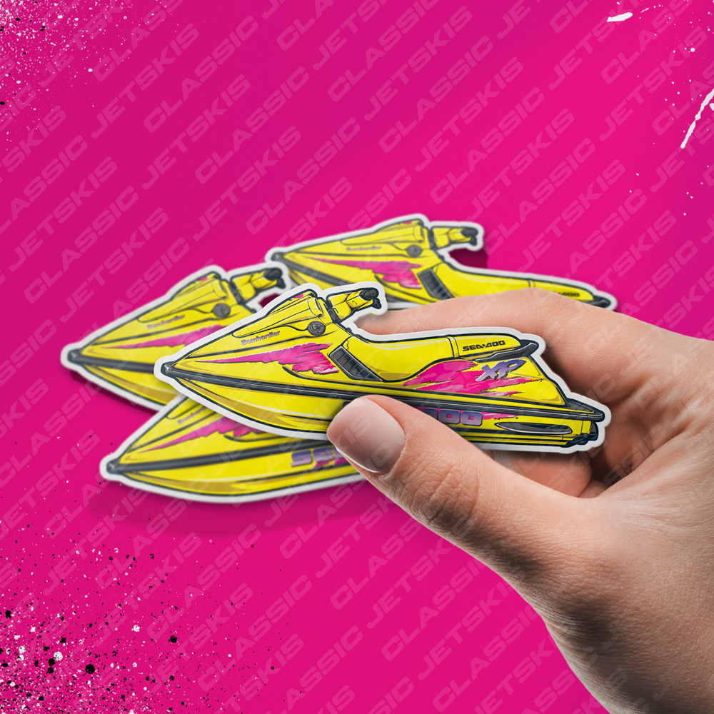 Sea-Doo XP 1996 787 - Sticker Set