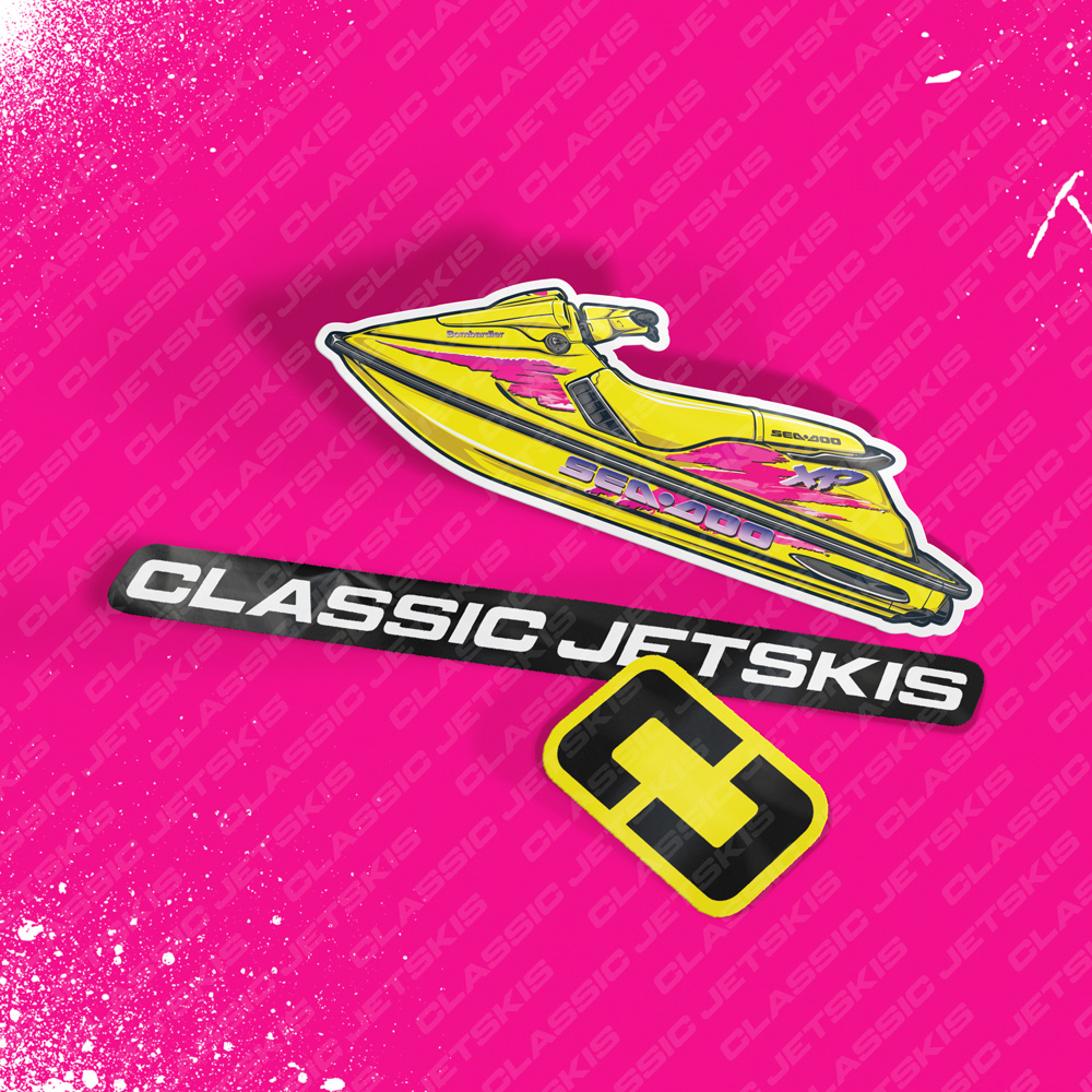 Sea-Doo XP 1996 787 - Sticker Set