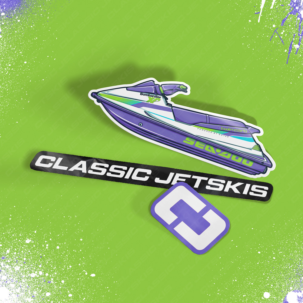 Sea-Doo XP 1991 - Sticker Set