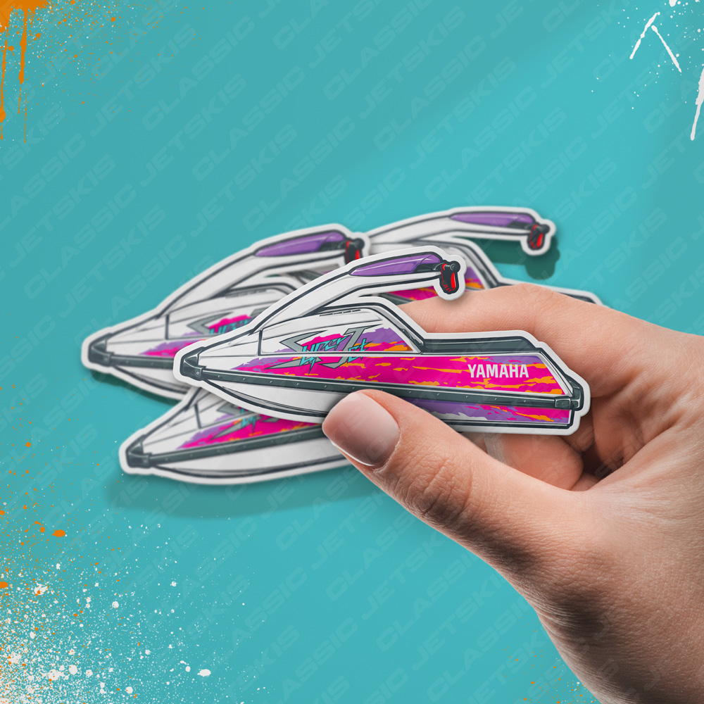 Yamaha SuperJet 1994 Square Nose - Sticker Set