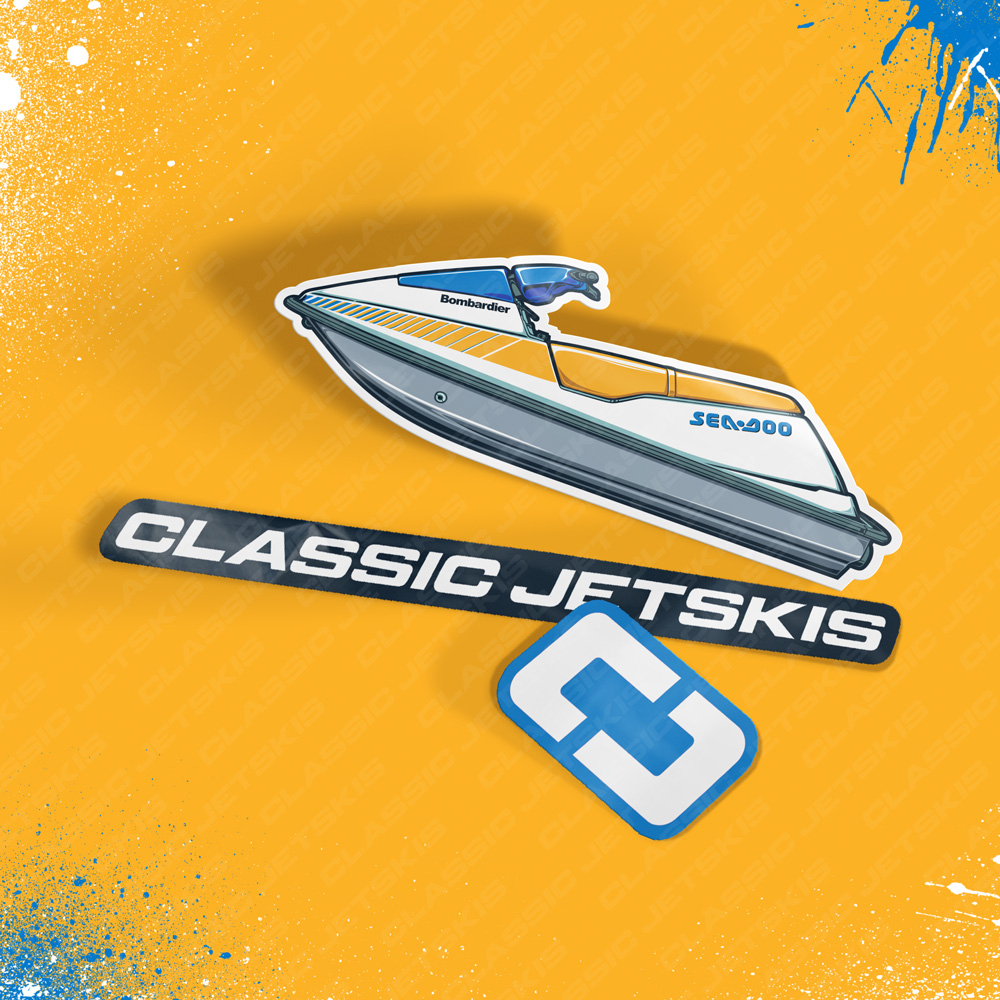 Sea-Doo SP 1990 - Sticker Set
