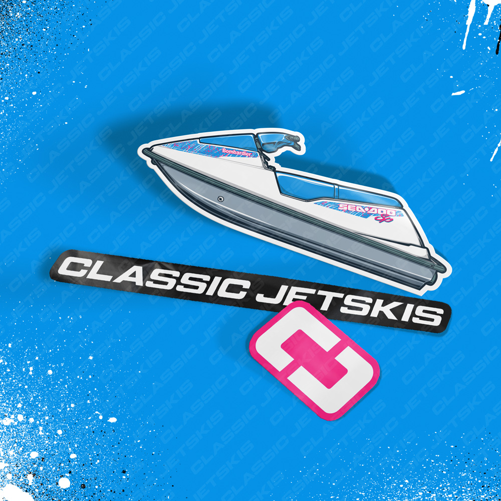 Sea-Doo SP 1994 - Sticker Set