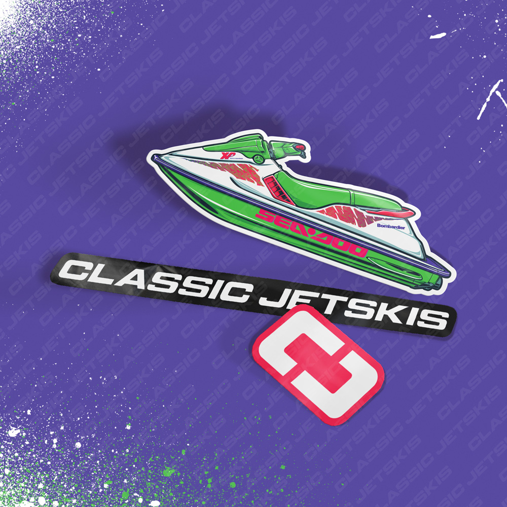 Sea-Doo XP 1994 - Sticker Set