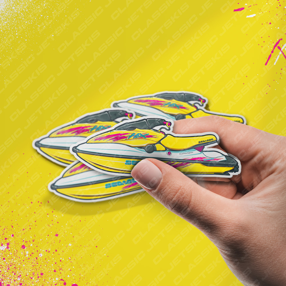 Sea-Doo HX 1996 - Sticker Set