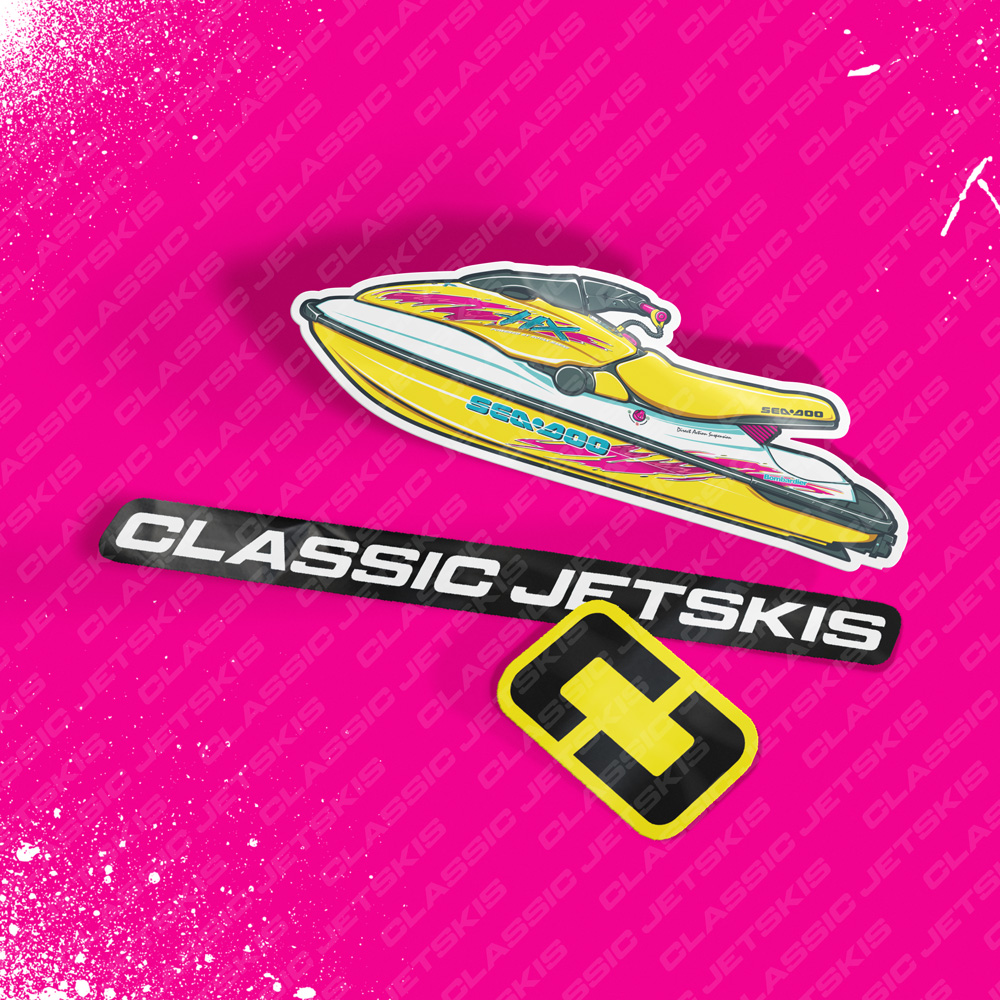 Sea-Doo HX 1996 - Sticker Set
