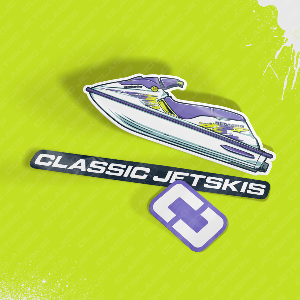 Sea-Doo SP 1997 - Sticker Set