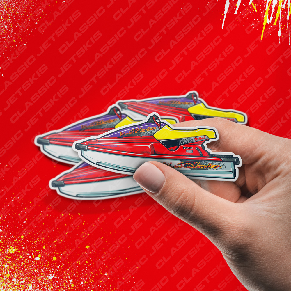 Yamaha Wave Blaster 1995 - Sticker Set