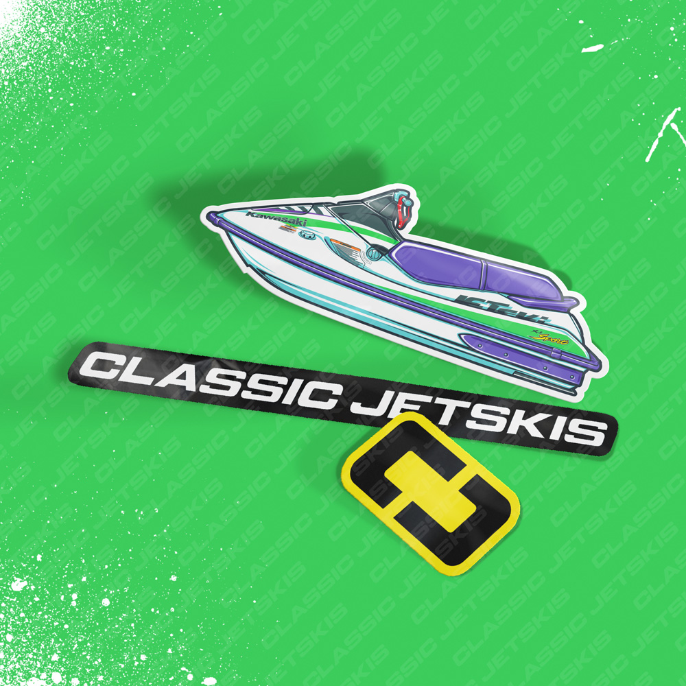 Kawasaki XI 1997 - Sticker Set