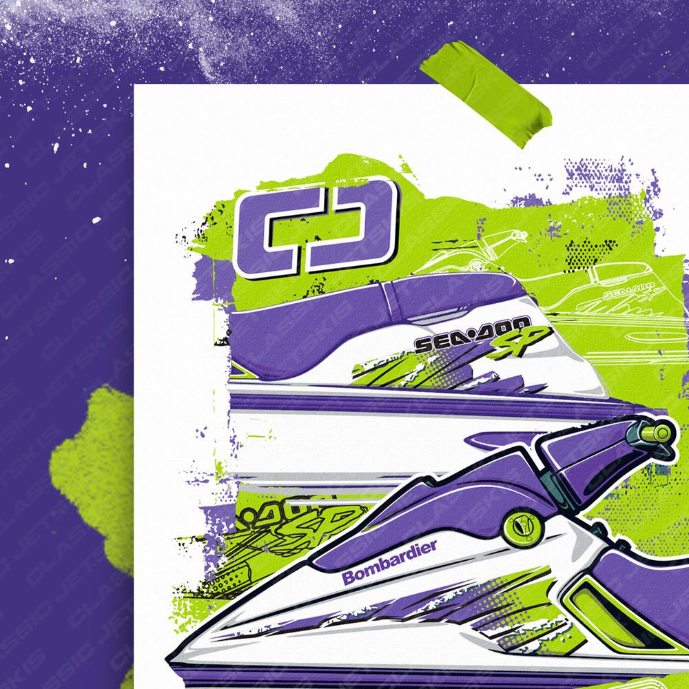 Seadoo SP 1997 Print
